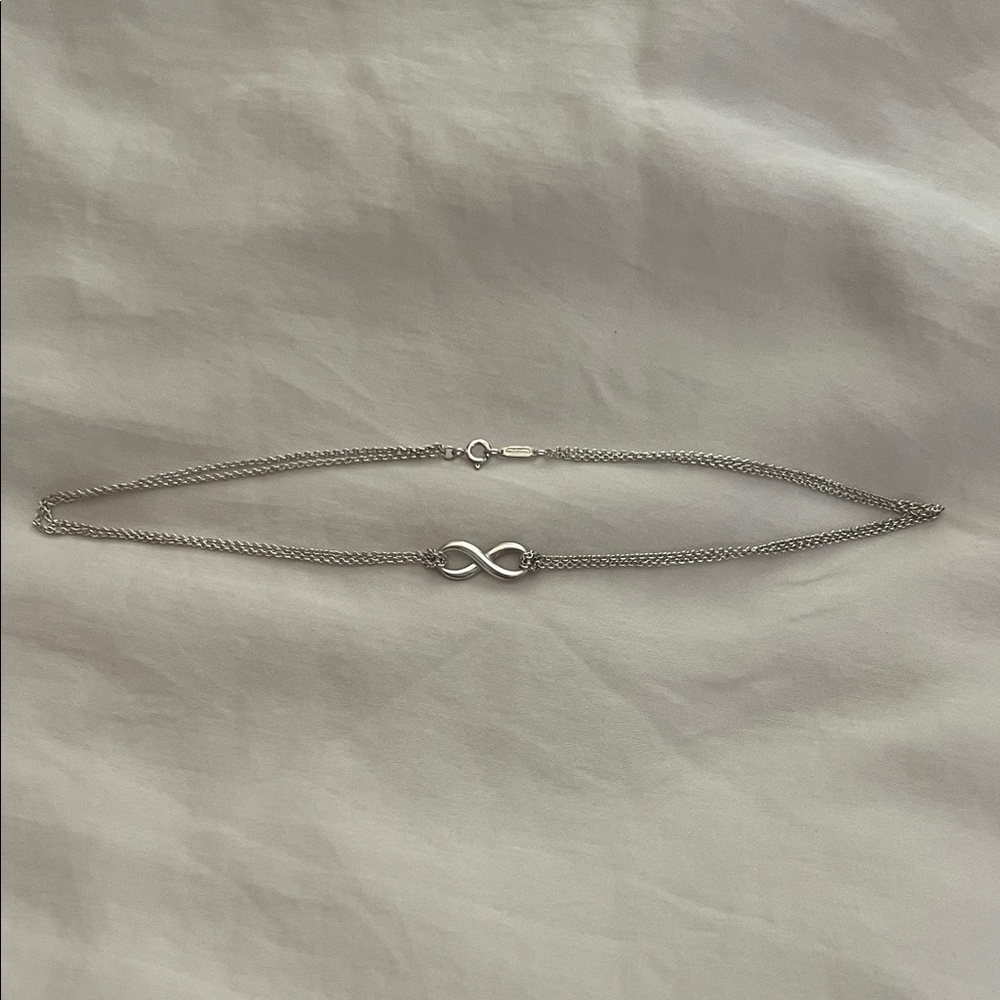 Tiffany and Co Silver Infinity Necklace